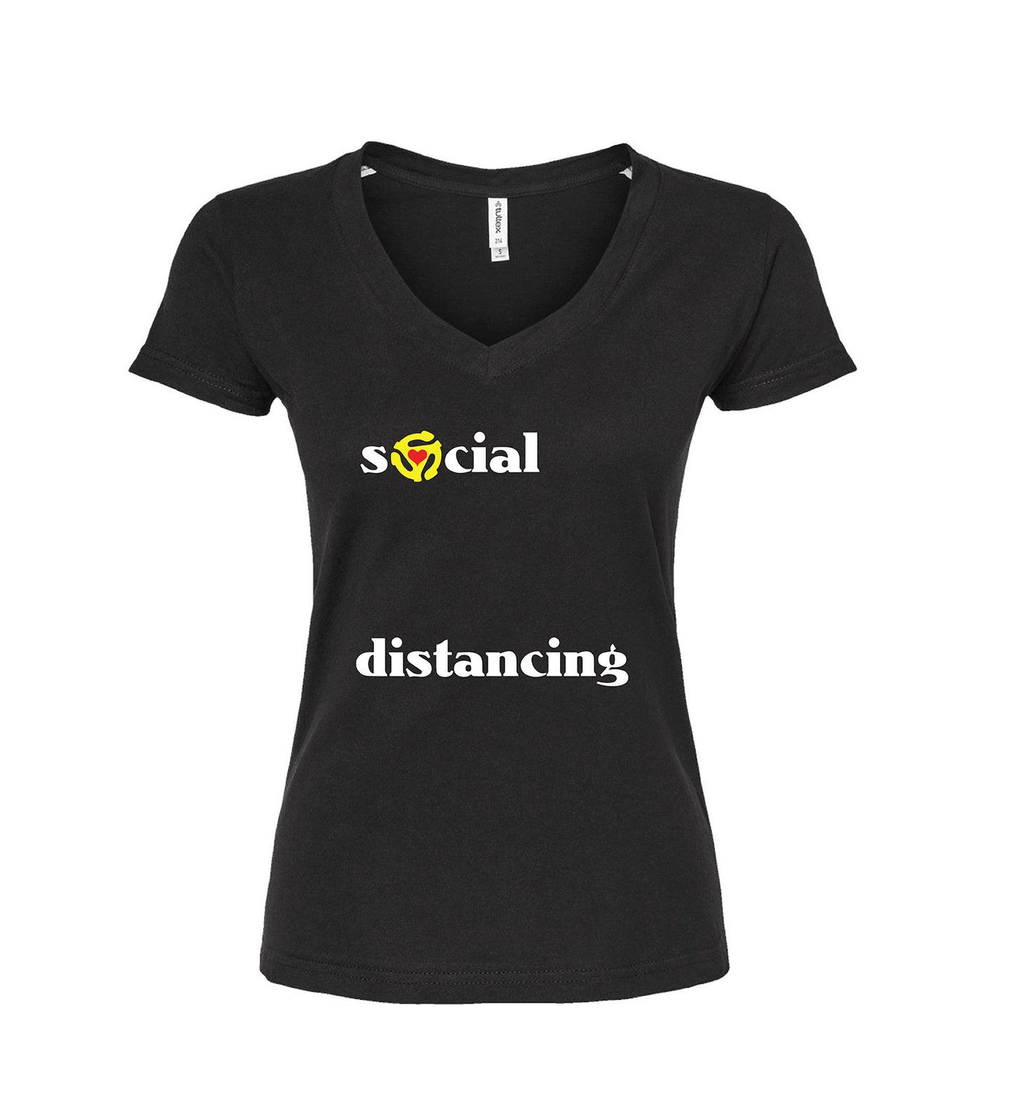 I Heart Music 'Social Distancing' Tee (Women's)